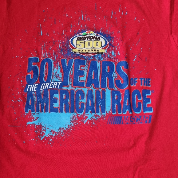 NASCAR Daytona 500 Race 50th Anniversary T-Shirt - Picture 8 of 8